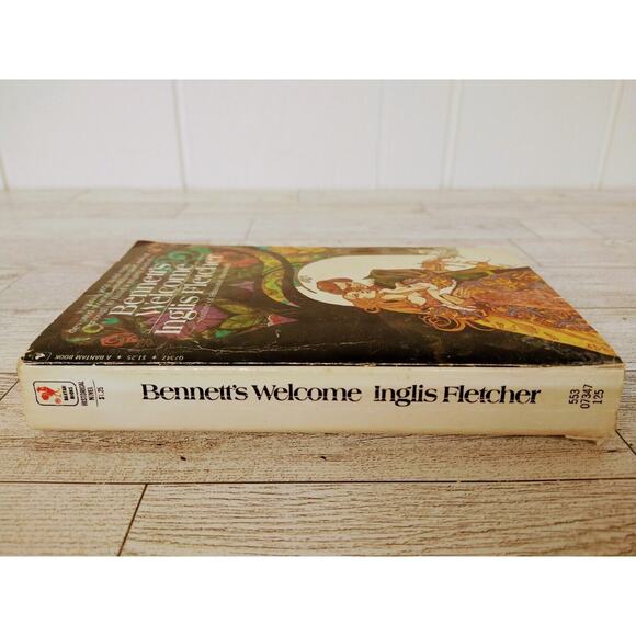 Vtg 1972‎ Bennett's Welcome - Inglis Fletcher - Bantam PB Historical Romance - Picture 4 of 11